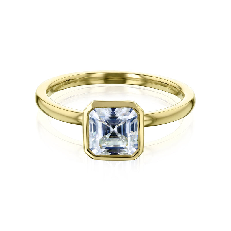 Anel de diamante Kobelli Diamond com corte Asscher