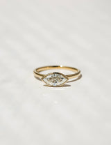 Anel de diamante Kobelli Diamond com corte Marquise