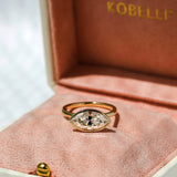 Kobelli Diamant-Diamantring im Marquise-Schliff