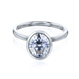 Anel de diamante com corte oval Kobelli Diamond