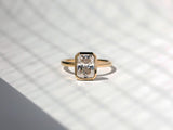 Anel de diamante com corte radiante Kobelli Diamond