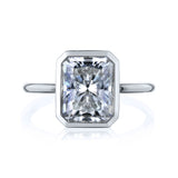Anel de diamante com corte radiante Kobelli Diamond