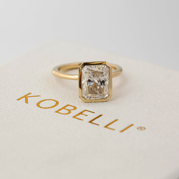 Kobelli Diamond Radiant-cut Diamond Ring