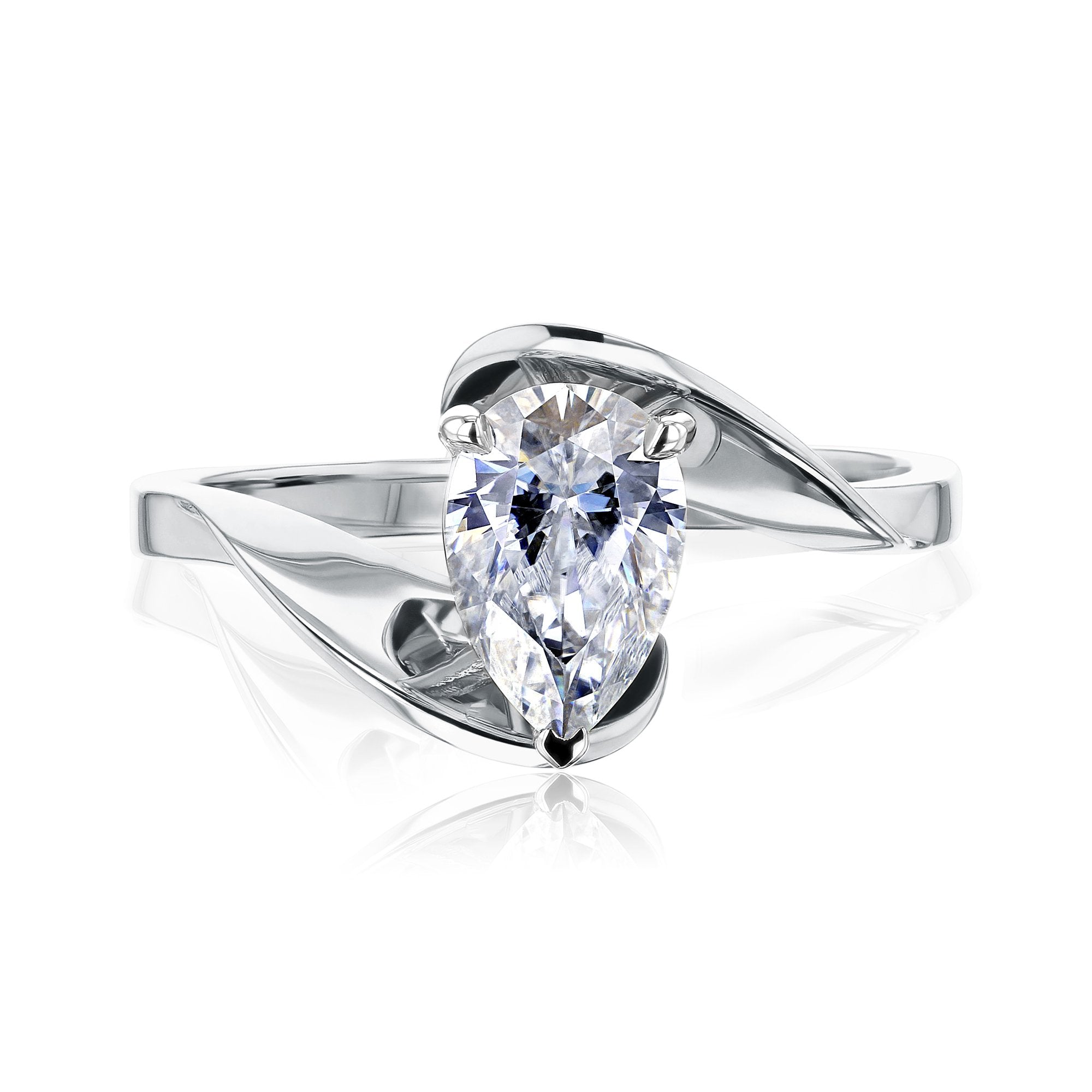 Kobelli Moissanite Solitaire Rings
