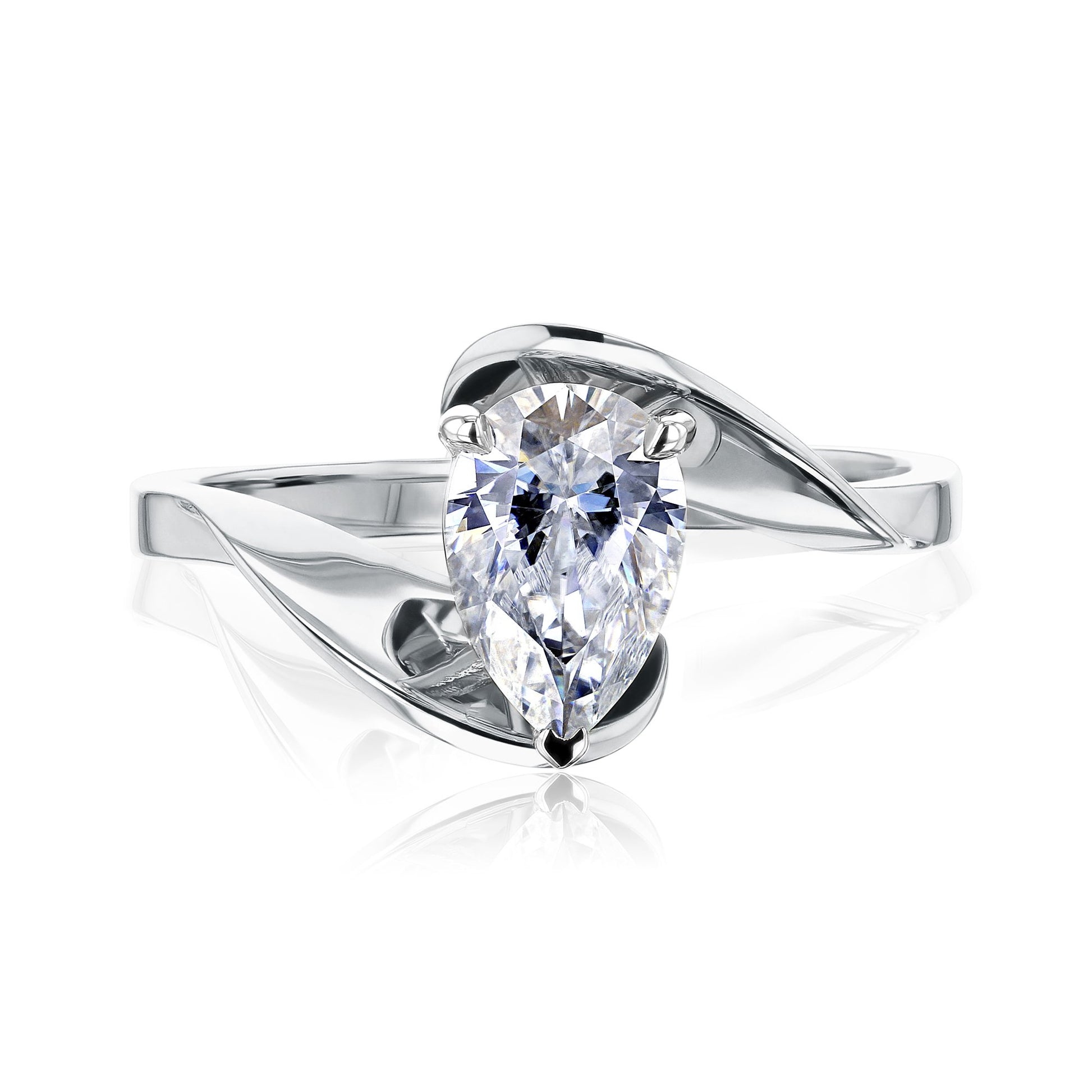 Kobelli Moissanite Solitaire Rings