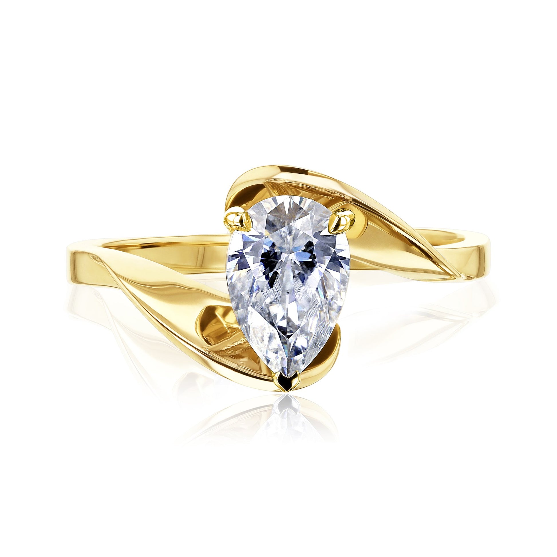 Kobelli Moissanite Solitaire Rings