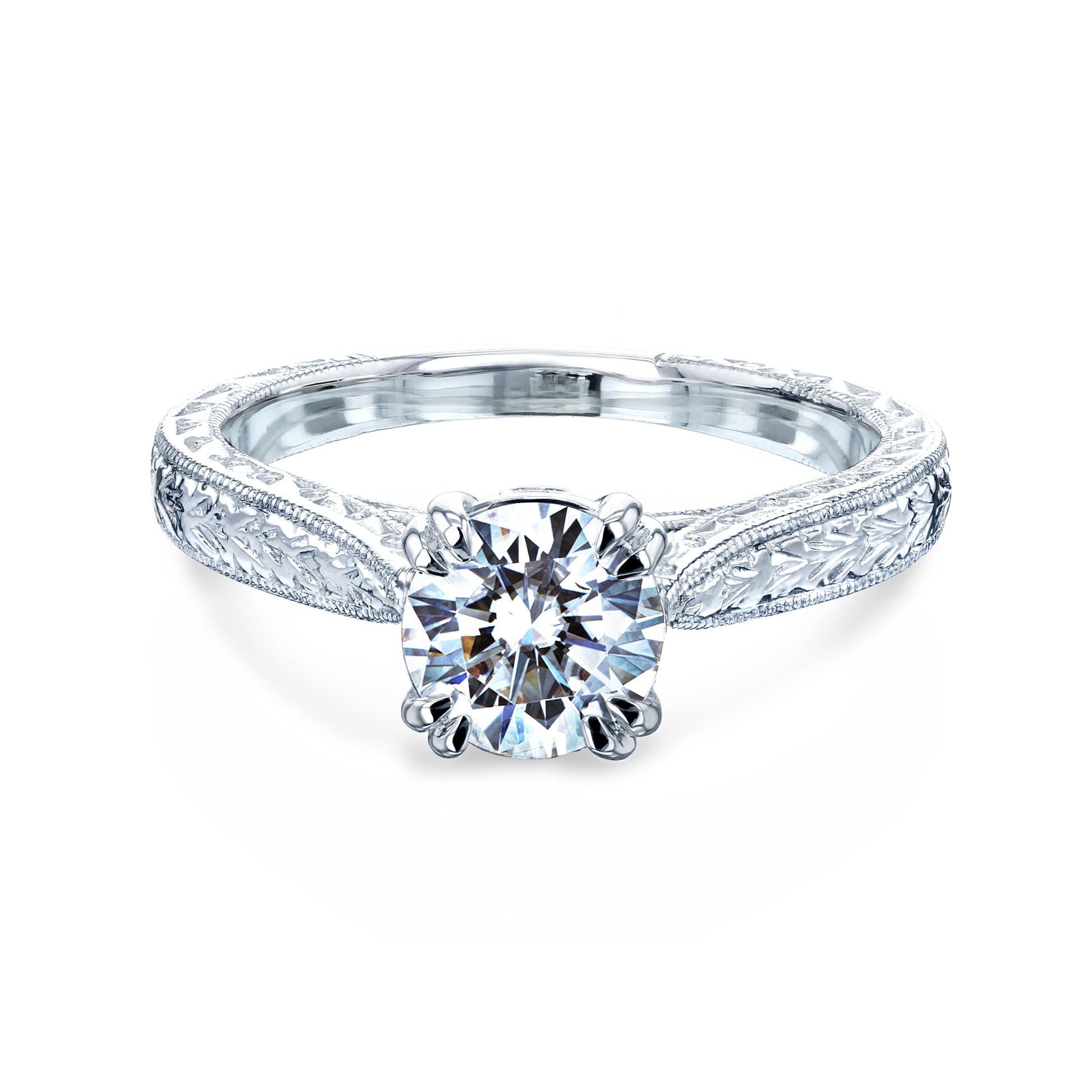 1 Carat Natural Diamond Valentina Ring