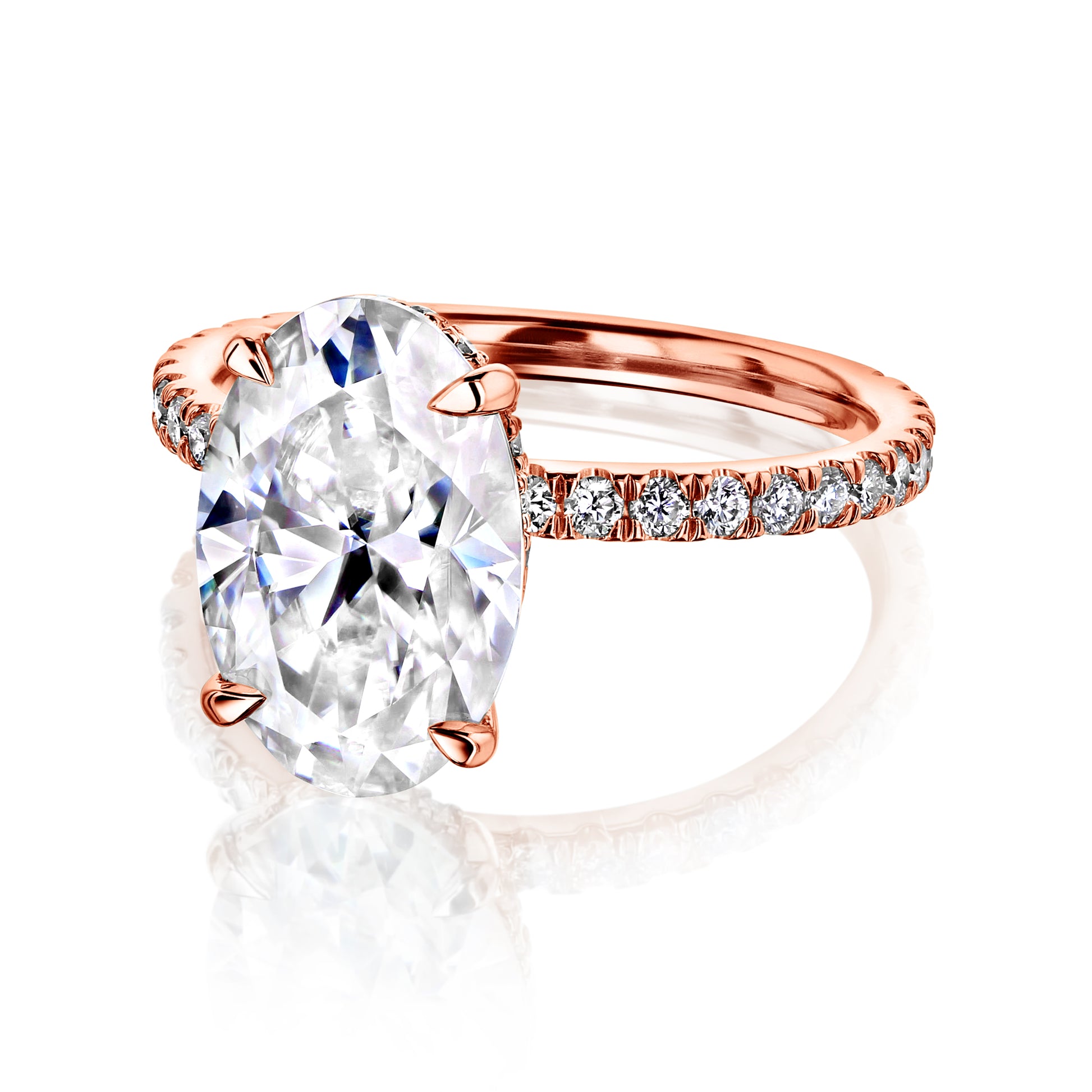4.5 Carat Moissanite Odette Ring