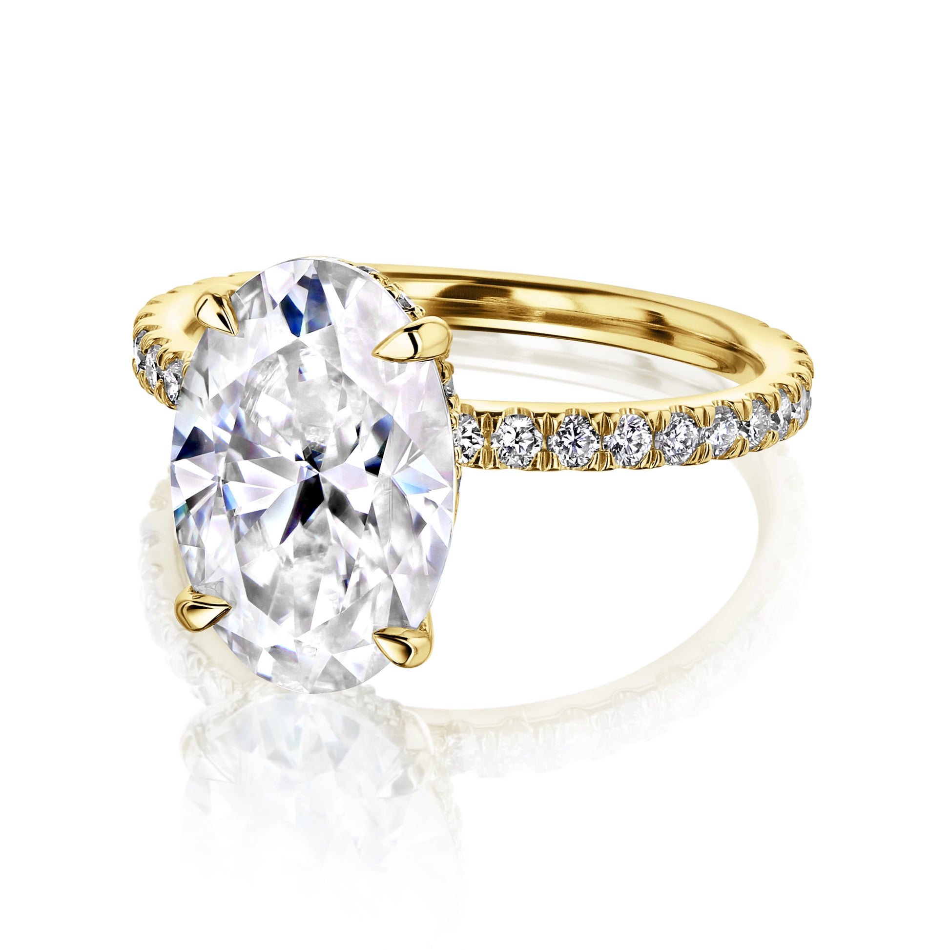 4.5 Carat Moissanite Odette Ring