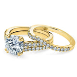 Kobelli Top Selling 3-Piece Bridal Rings Set 2-2/2 Carats TDW