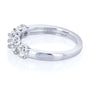 Kobelli 5 Stone Colorless Round Moissanite 14k Gold Band (4/5 CTW)
