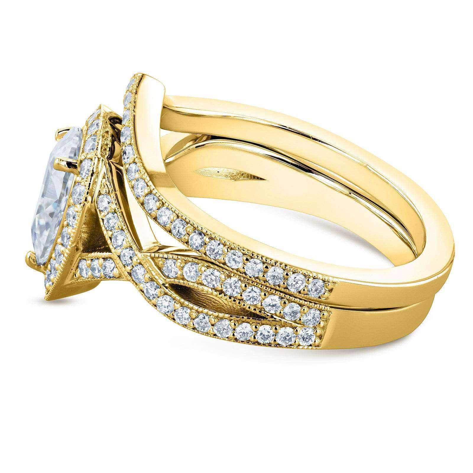 Side Angle in Yellow Gold