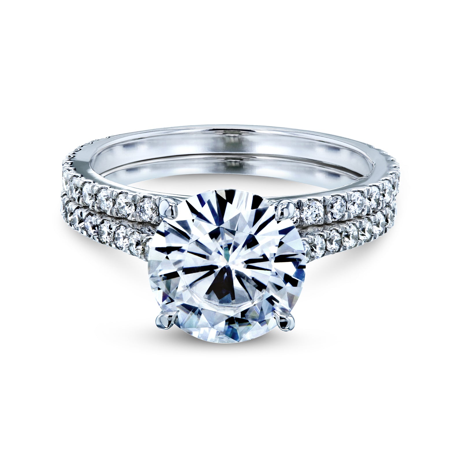 3.4 Carat Moissanite Margaret Bridal Set (DEF/VS)
