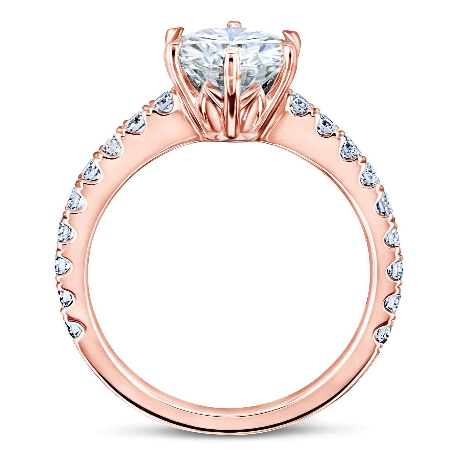 Kobelli 6-Prong 1.9ct Moissanite Ring