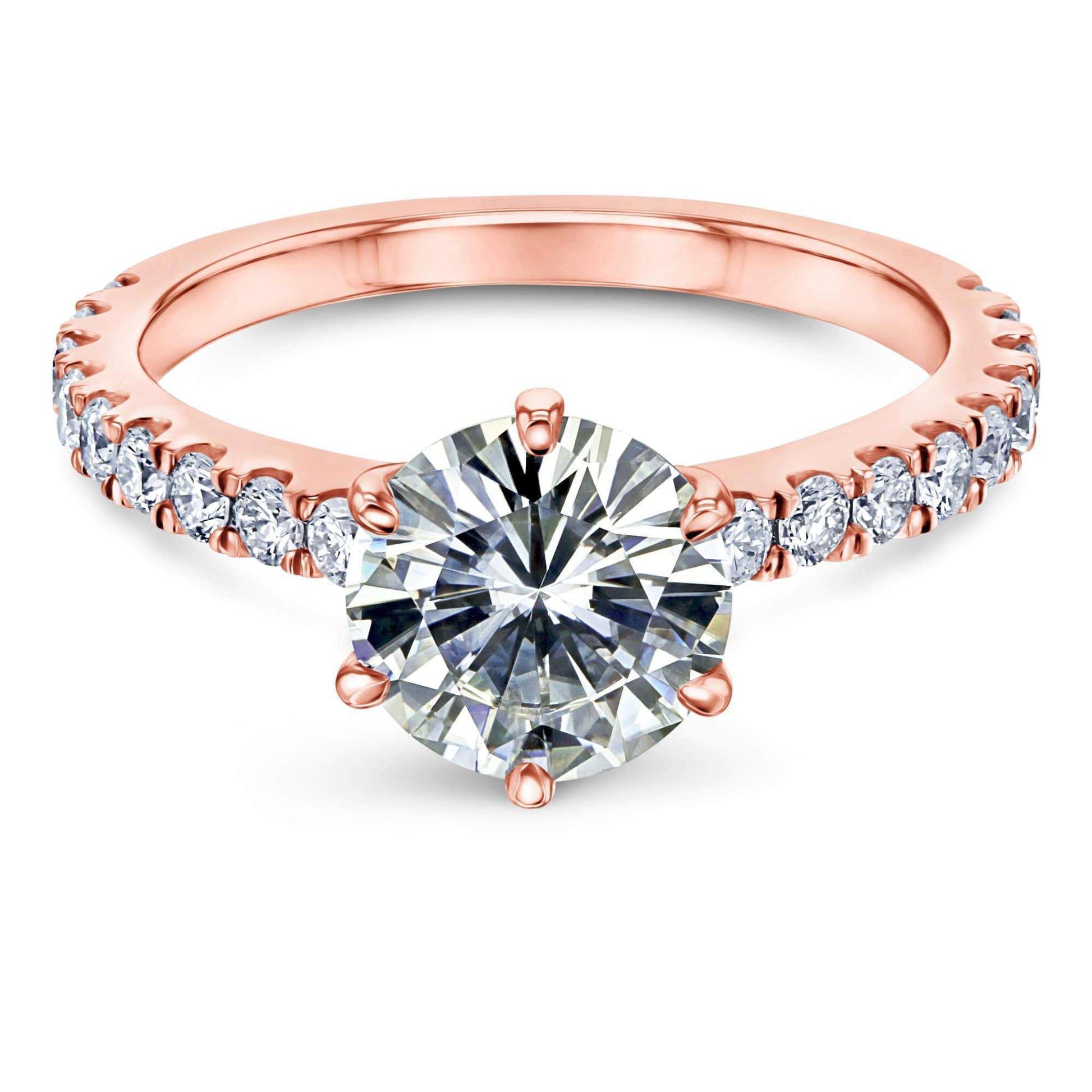Kobelli 6-Prong 1.9ct Moissanite Ring