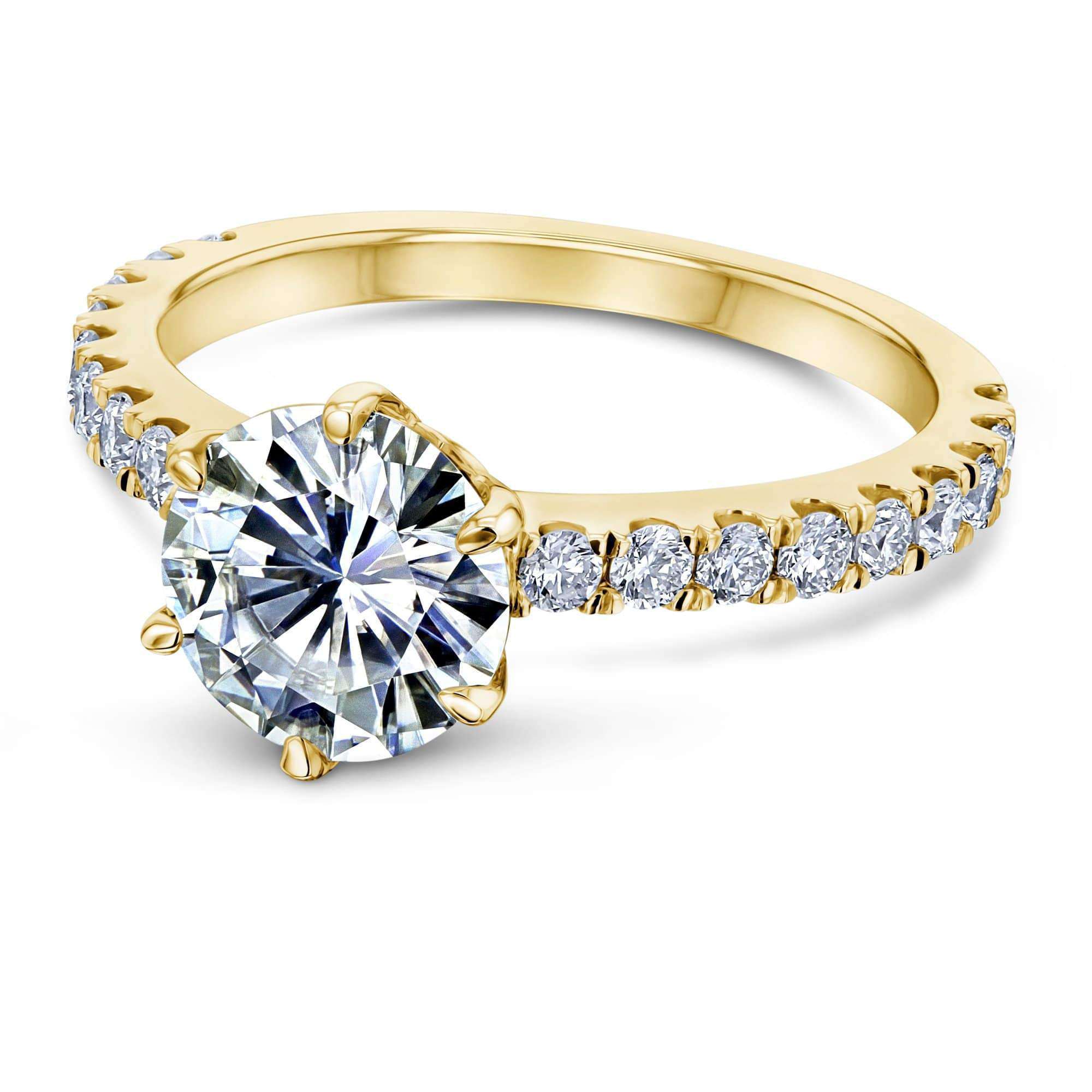 Kobelli 6-Prong 1.9ct Moissanite Ring MZ62701R-ELG/4.5Y