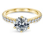 Kobelli 6-Prong 1.9ct Moissanite Ring