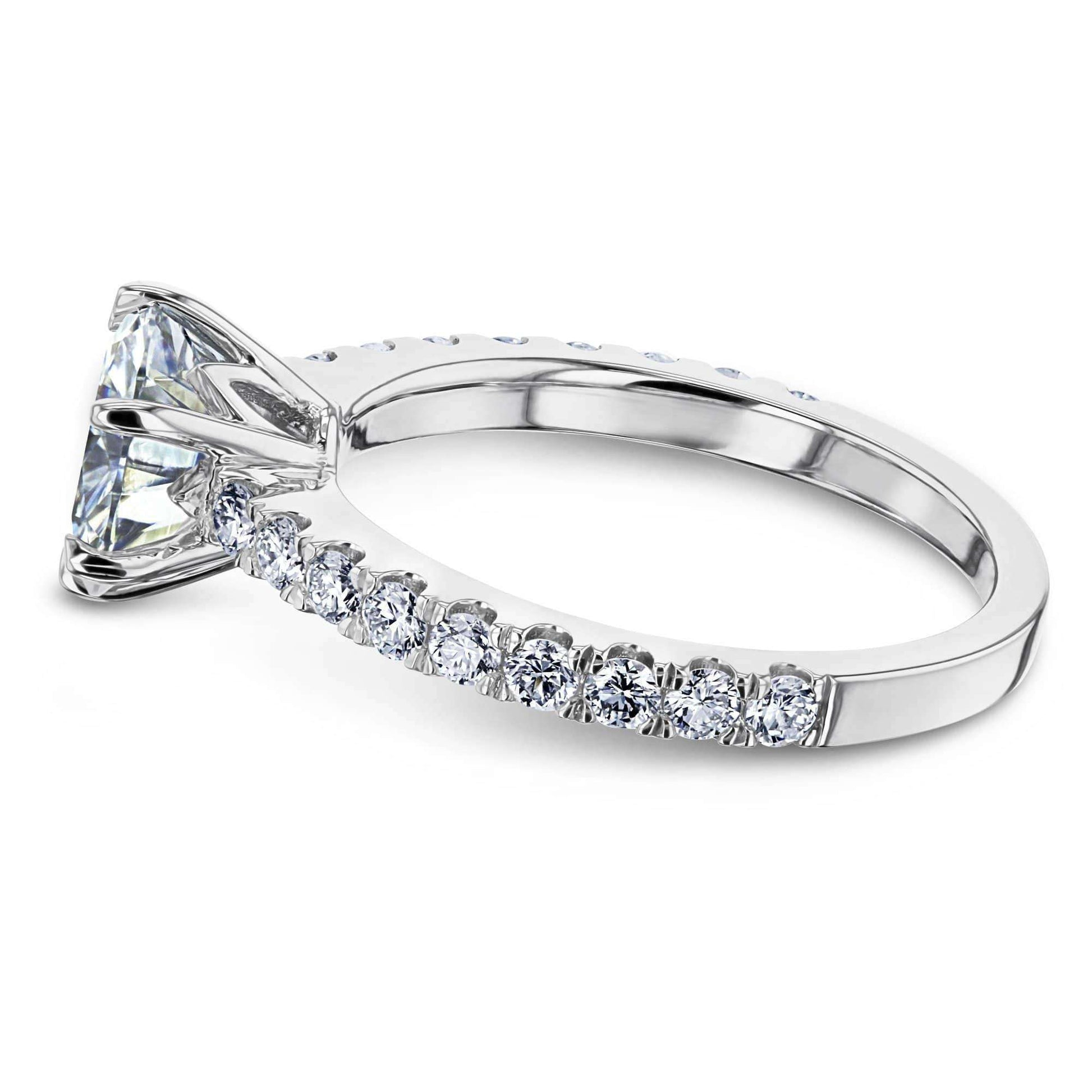 Kobelli 6-Prong 1.9ct Forever One Moissanite Ring