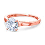 Kobelli 1ct Round Moissanite Volutes W-Head Ring MZ62723R-1E/4R