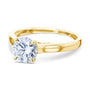 Kobelli 1ct Round Forever One Moissanite Volutes W-Head Ring MZFO62723R-1E/4Y