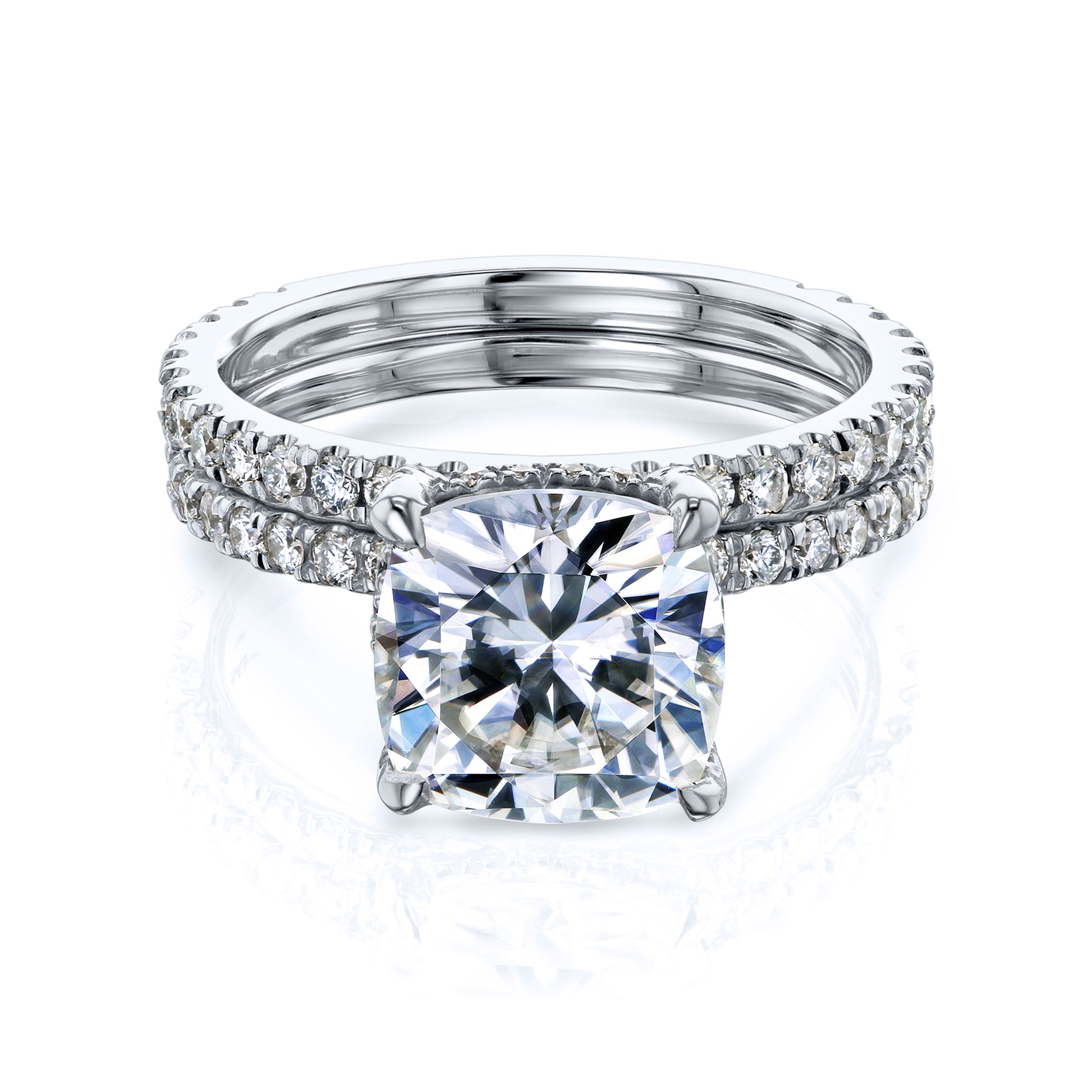 3.65 Carat Moissanite Ceri Bridal Set