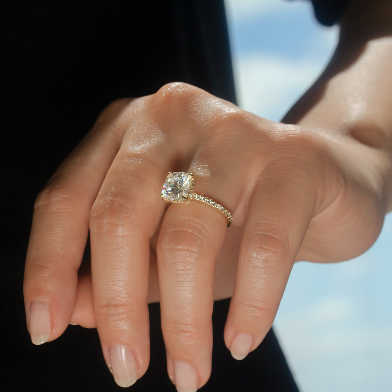 3.25 Carat Moissanite Ceri Ring
