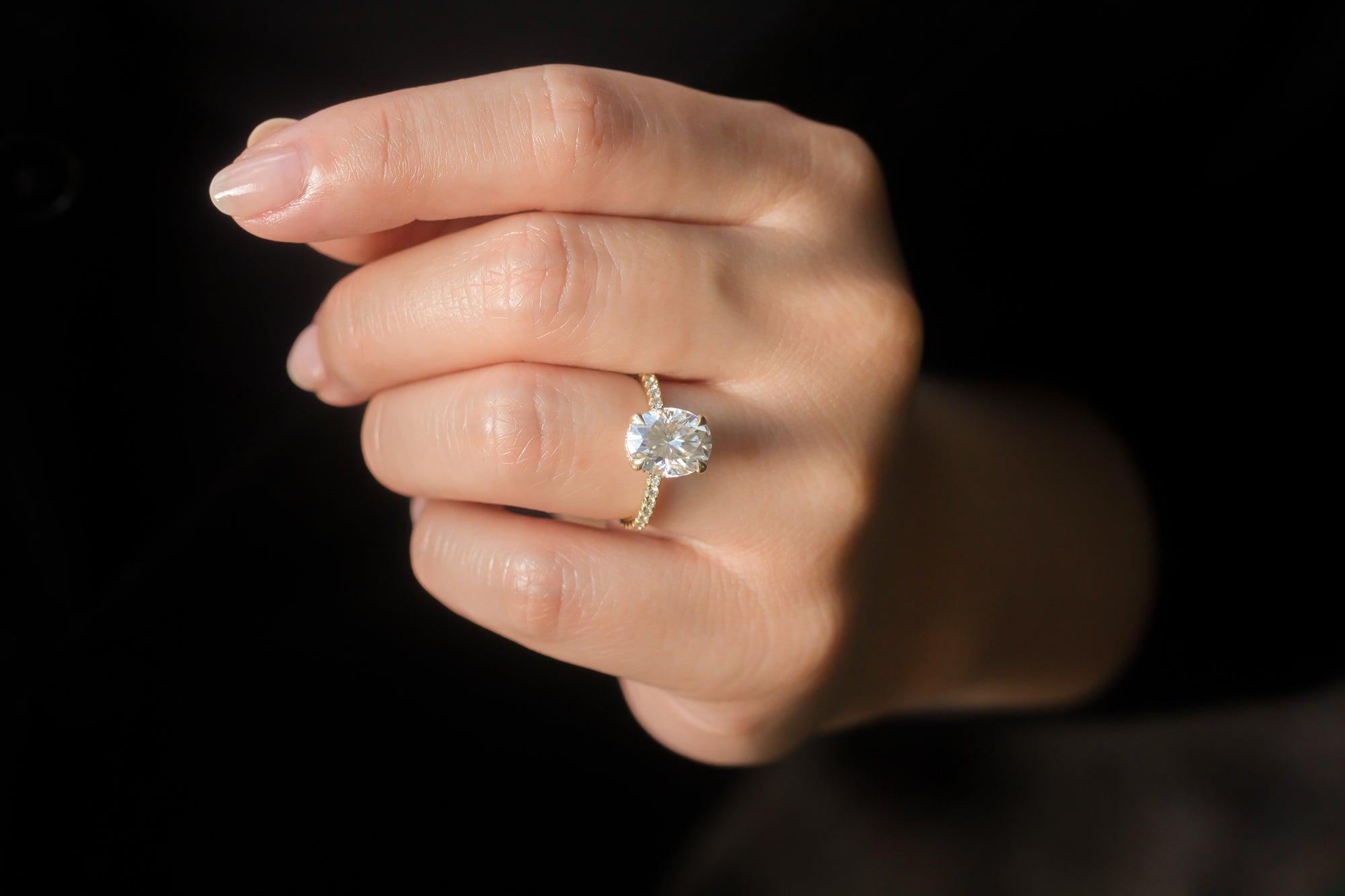 Kobelli Signature Collection Ori Engagement Ring - Hidden Wrap Halo Series