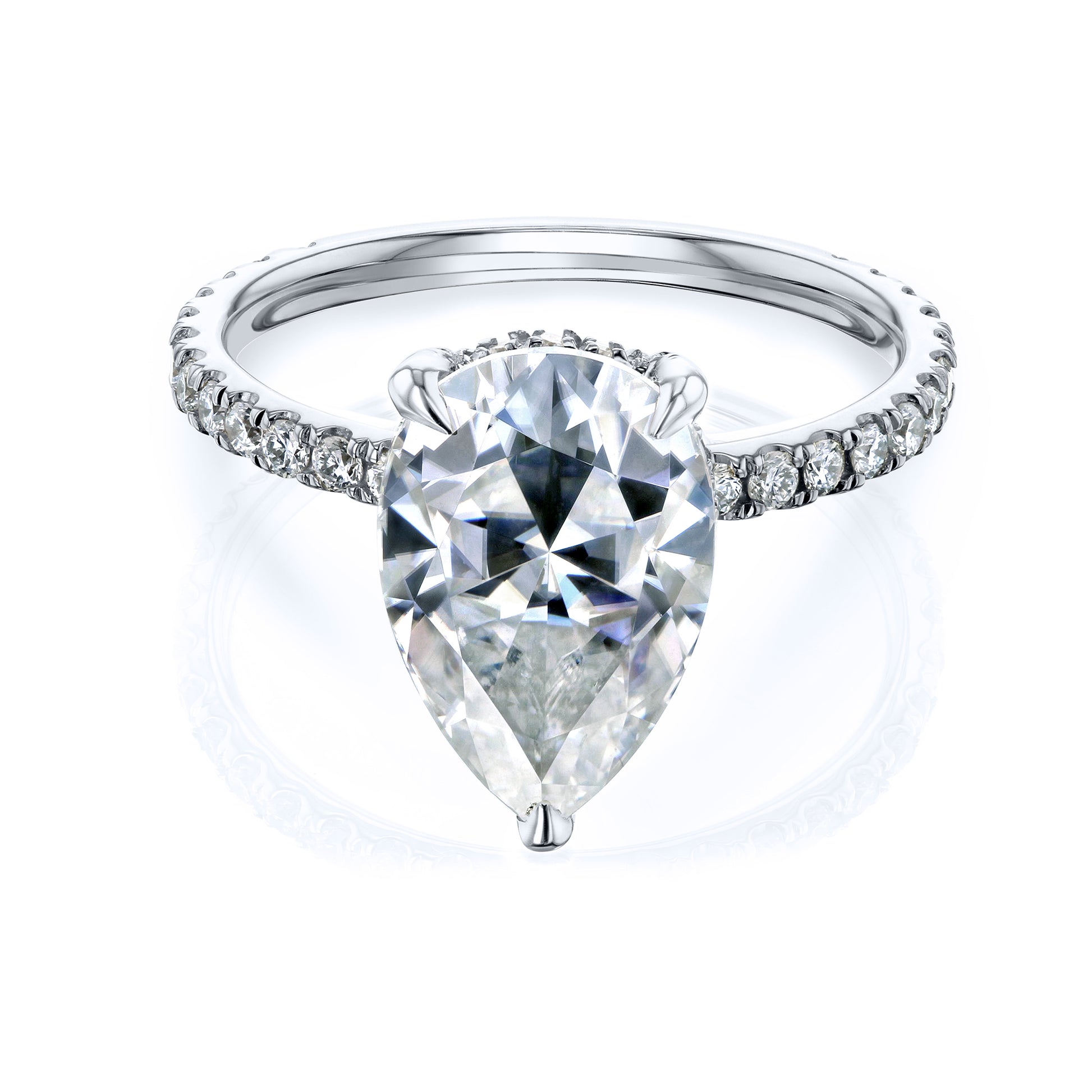 4 Carat Moissanite Peri Ring