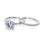 Kobelli 2.70 DEW Moissanite Wrap Basket Bridal Set
