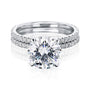 Kobelli 2.70 DEW Moissanite Wrap Basket Bridal Set