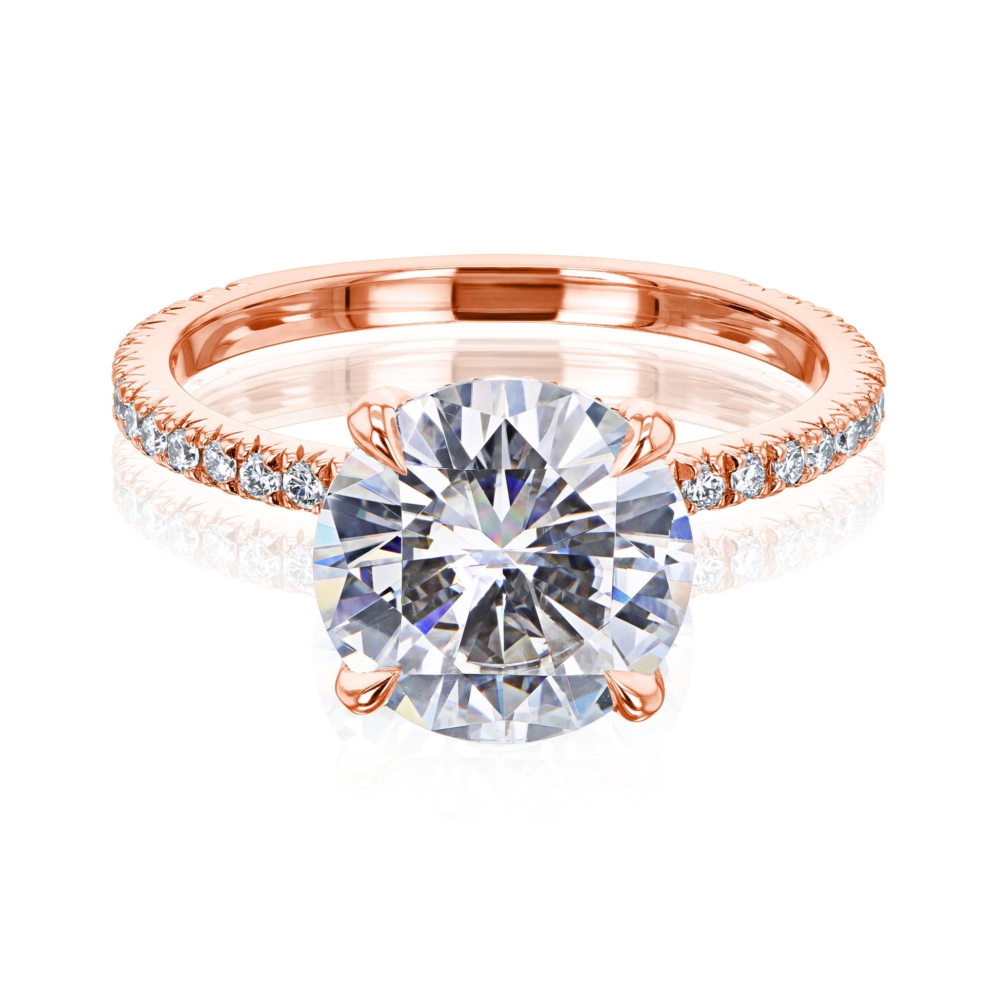 Kobelli 2.70 DEW Moissanite Wrap Basket Engagement Ring