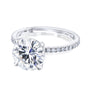 Kobelli 2.70 DEW Moissanite Wrap Basket Engagement Ring