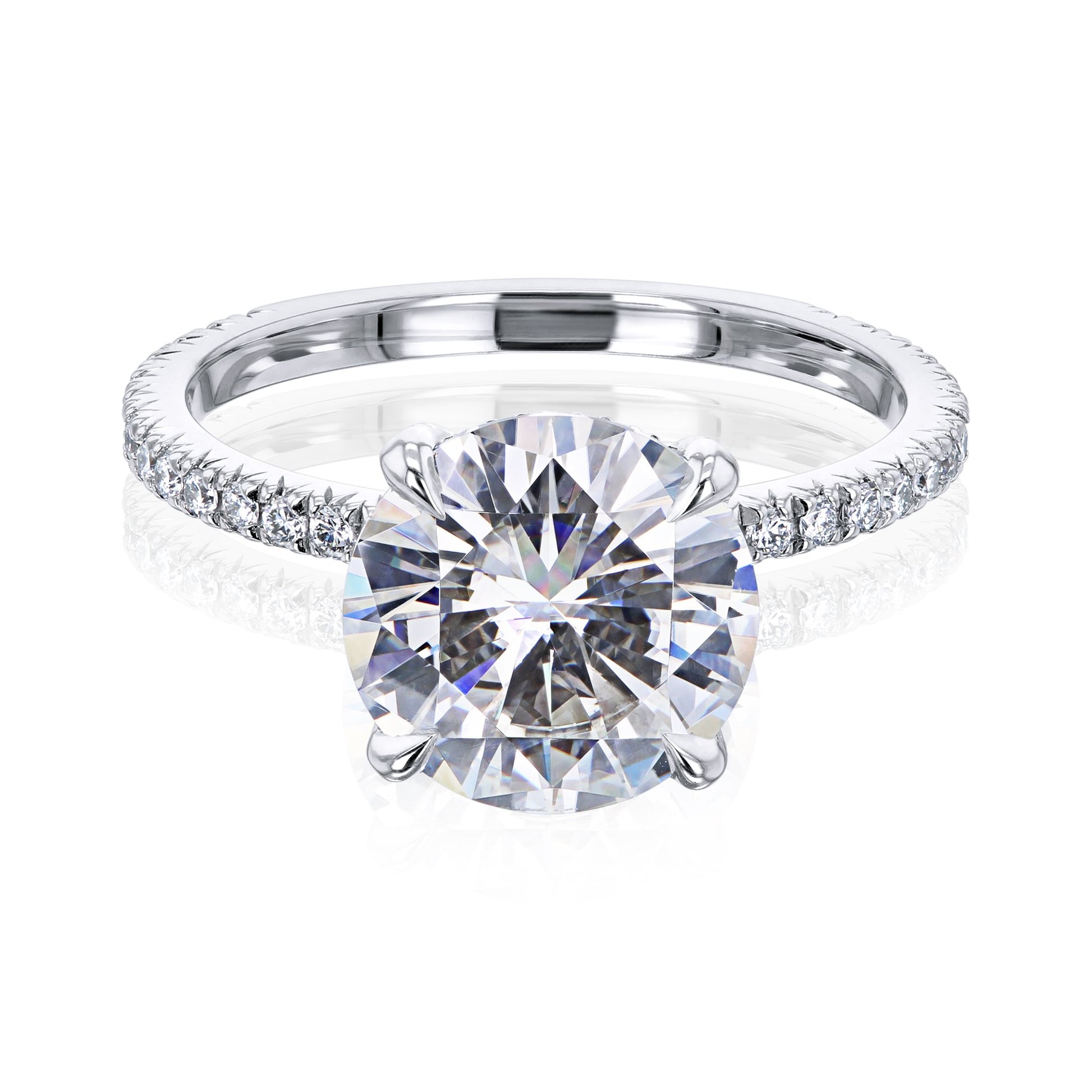 Kobelli 2.70 DEW Moissanite Wrap Basket Engagement Ring