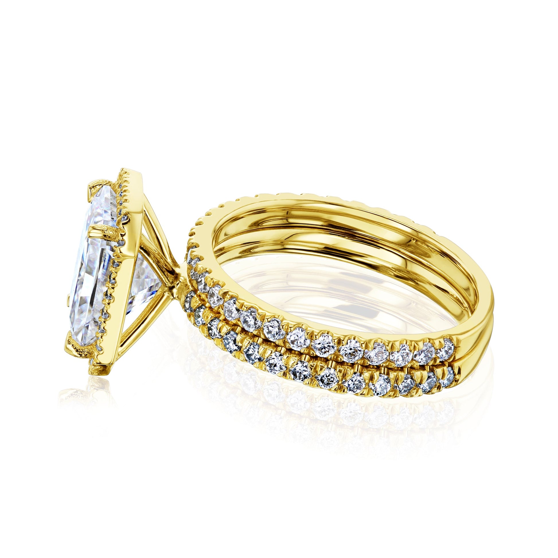 Kobelli Trois Eloise 9x7 Bridal Set