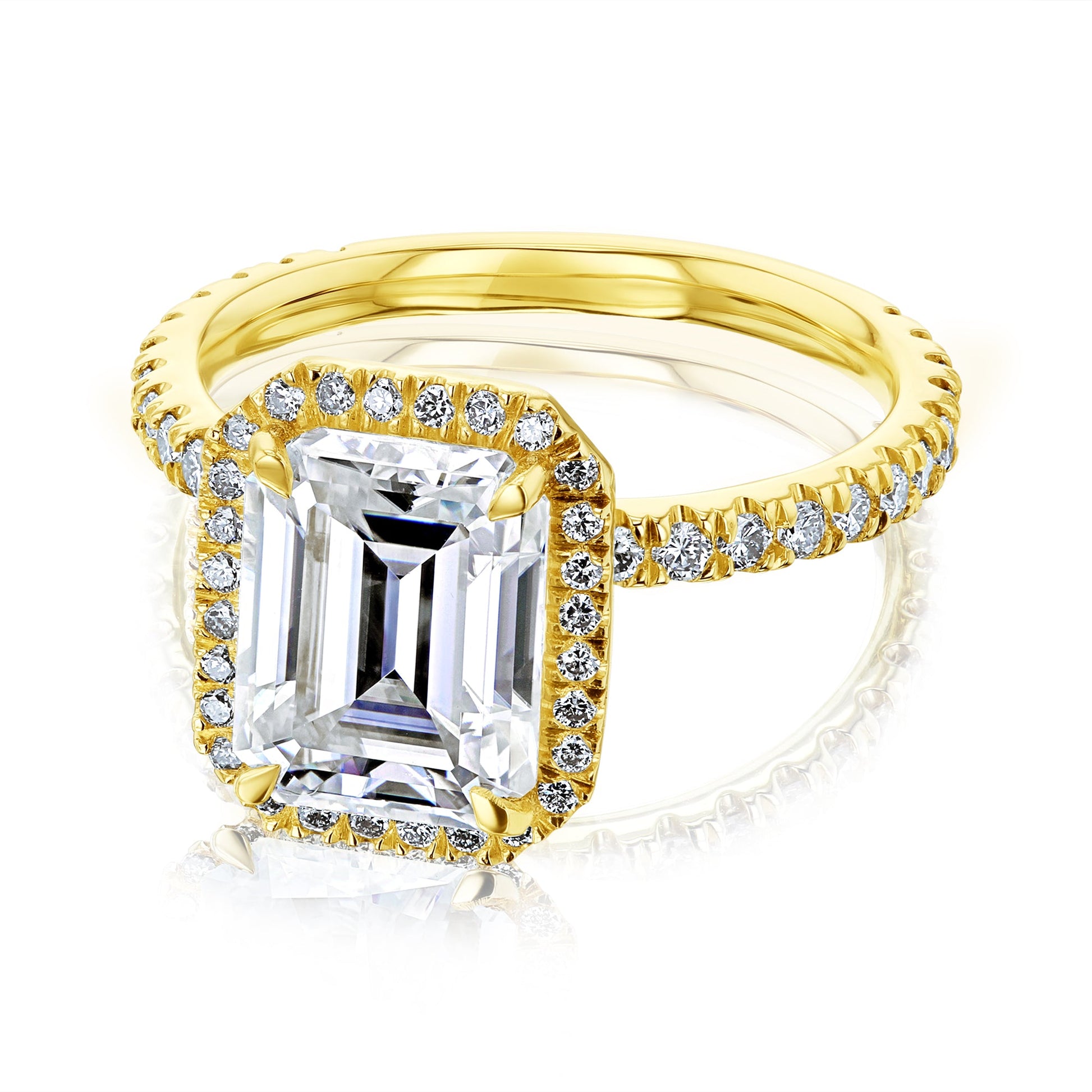 Kobelli Trois Eloise 9x7 Engagement Ring