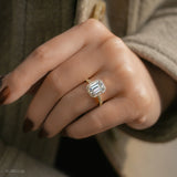 Kobelli Trois Eloise 9x7 Engagement Ring