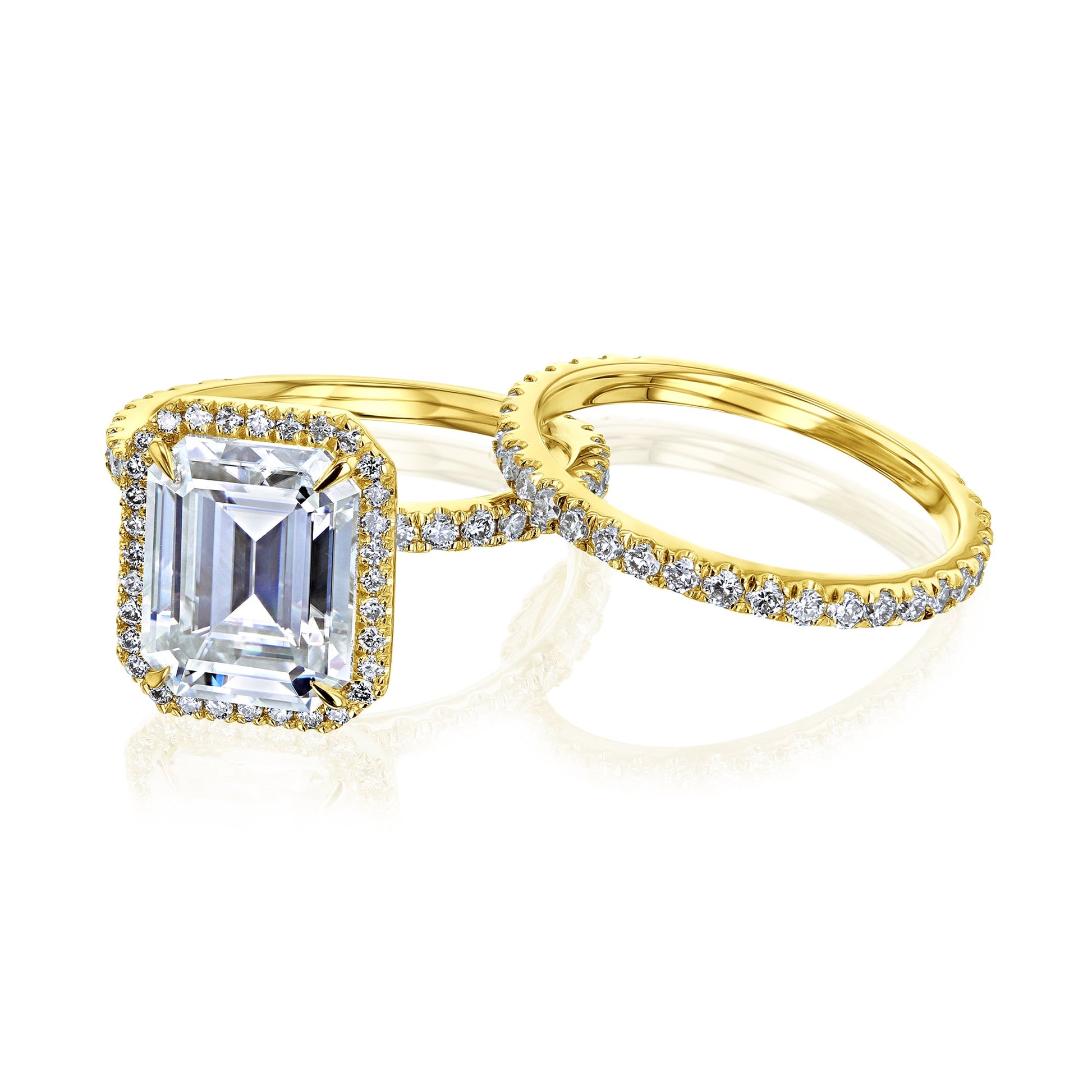 Kobelli Quattro Eloise 10x8 Bridal Set