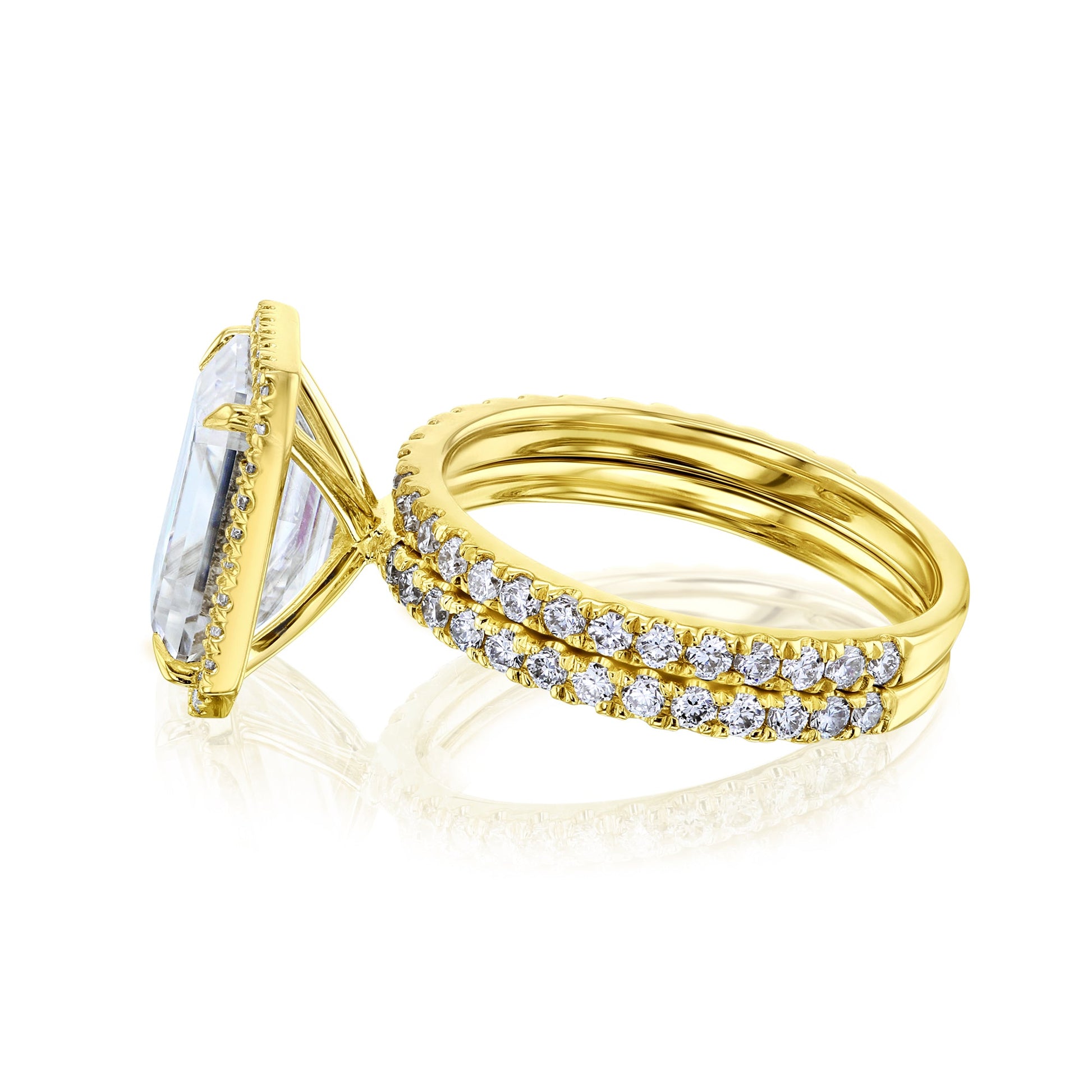 Kobelli Quattro Eloise 10x8 Bridal Set