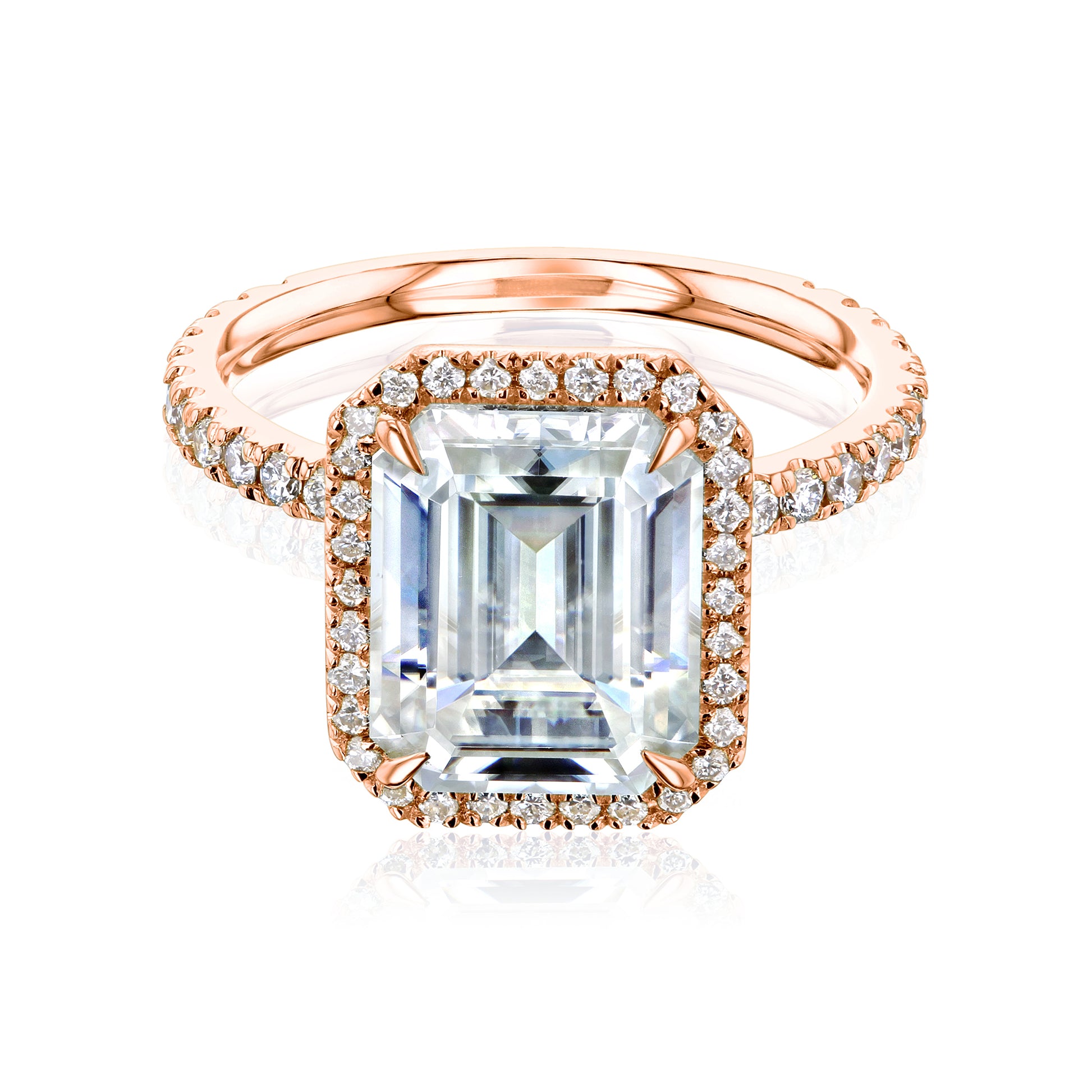 Kobelli Quattro Eloise 10x8 Engagement Ring