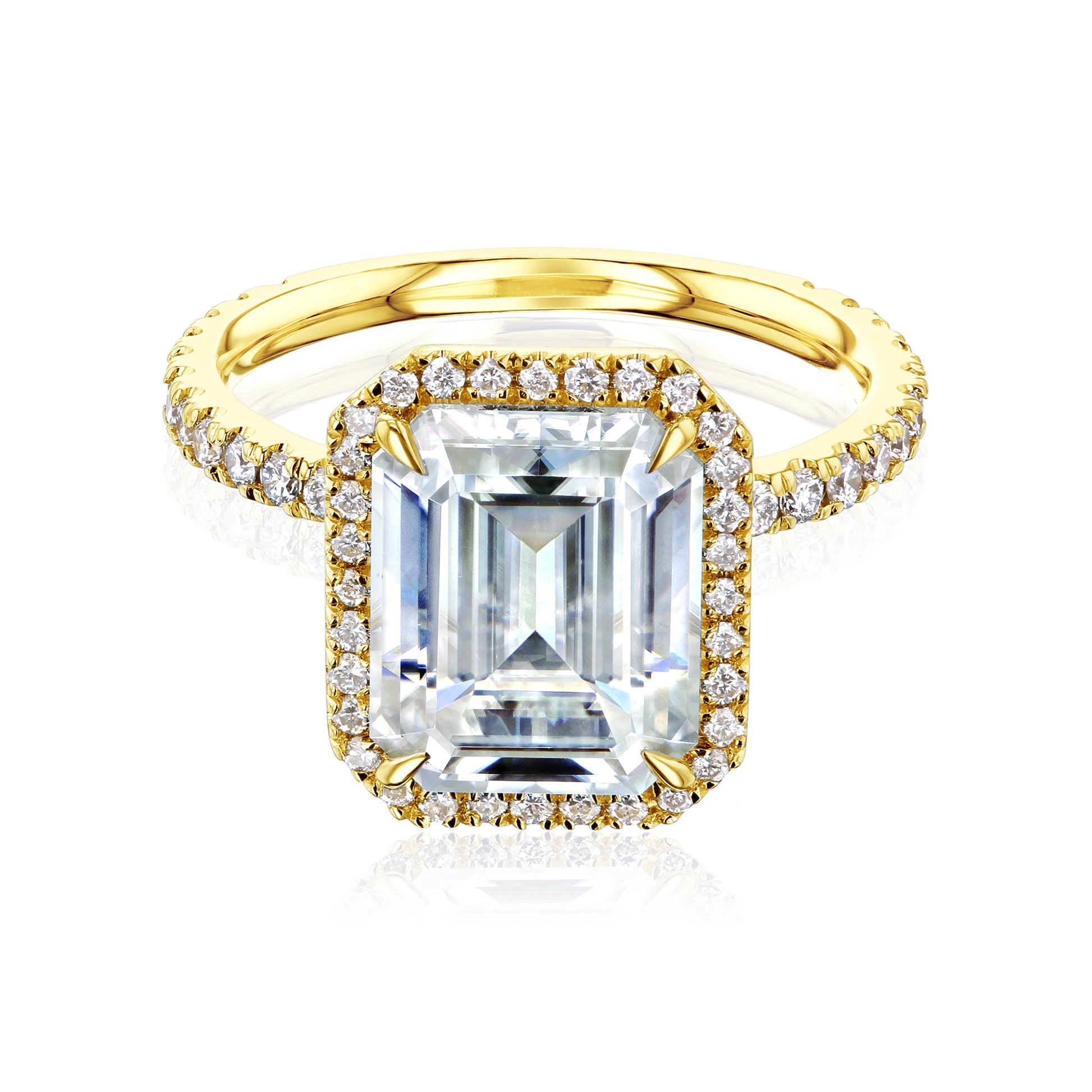Kobelli Quattro Eloise 10x8 Engagement Ring