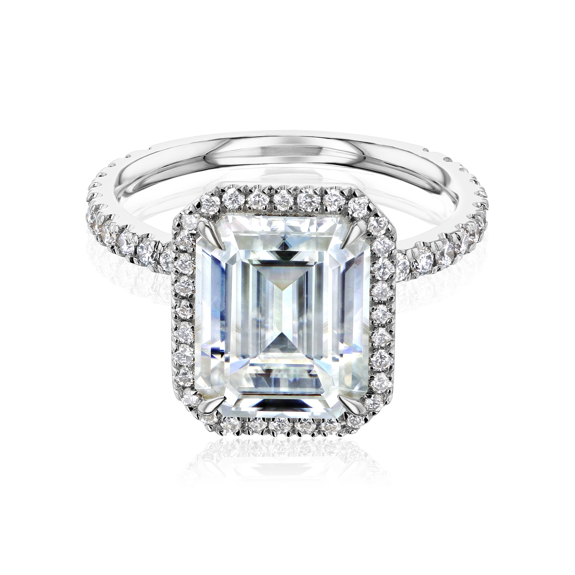 Kobelli Quattro Eloise 10x8 Engagement Ring