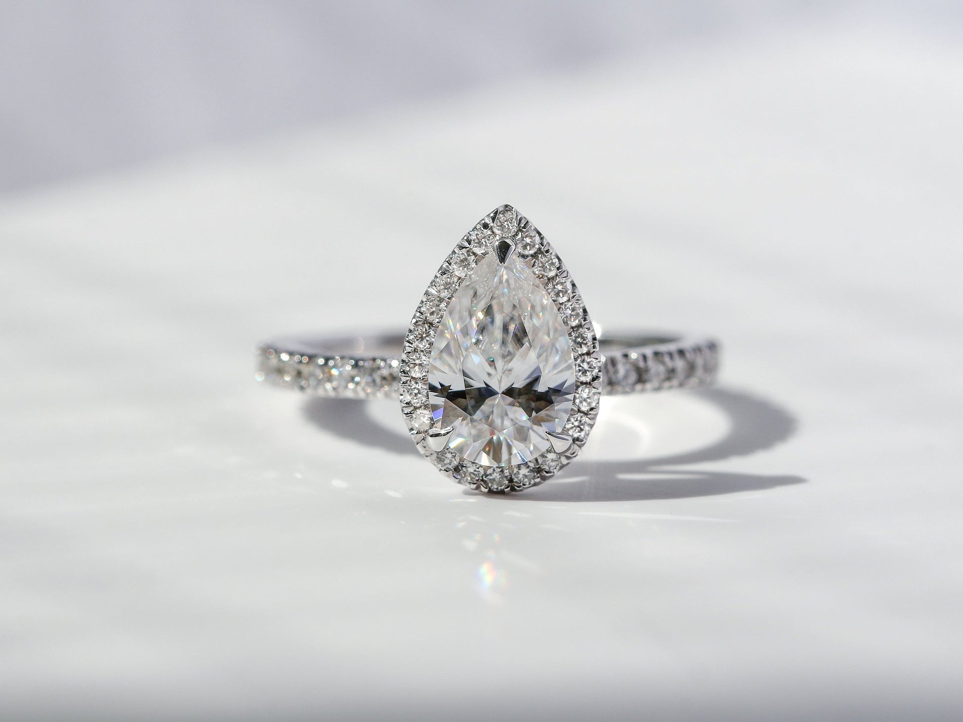 2.3 Carat Moissanite Paige Bridal Set