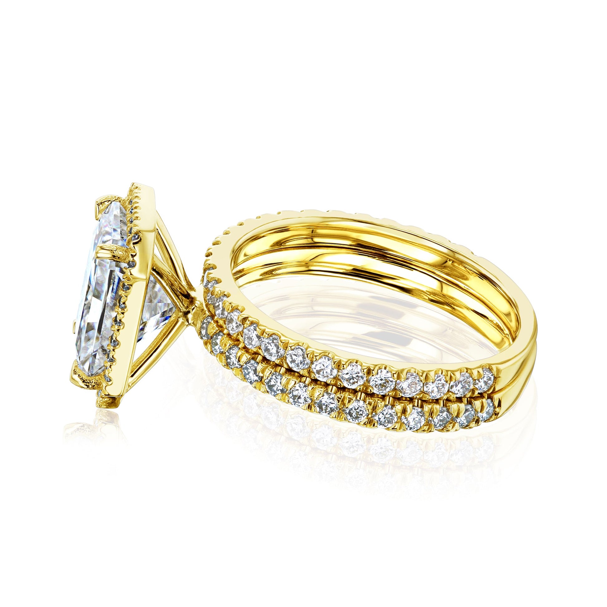 Kobelli Trois Renee 9x7 Bridal Set