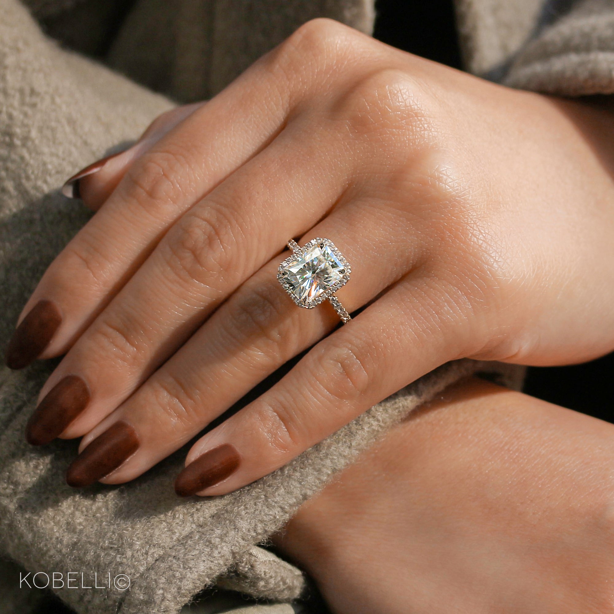 4 Carat Moissanite Renee Ring