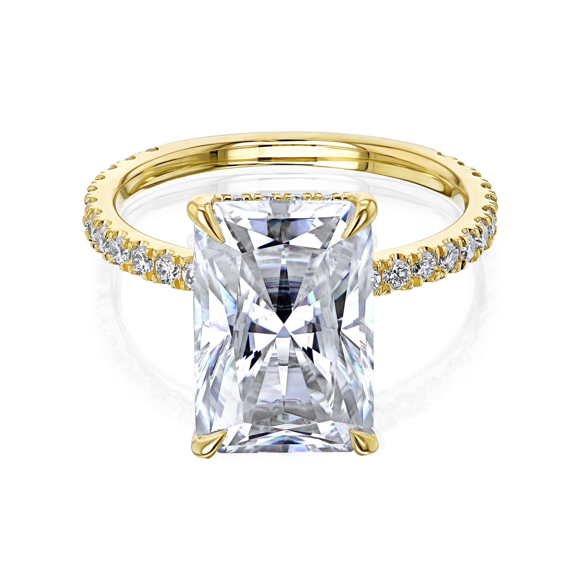 5 Carat Moissanite Reiss Ring