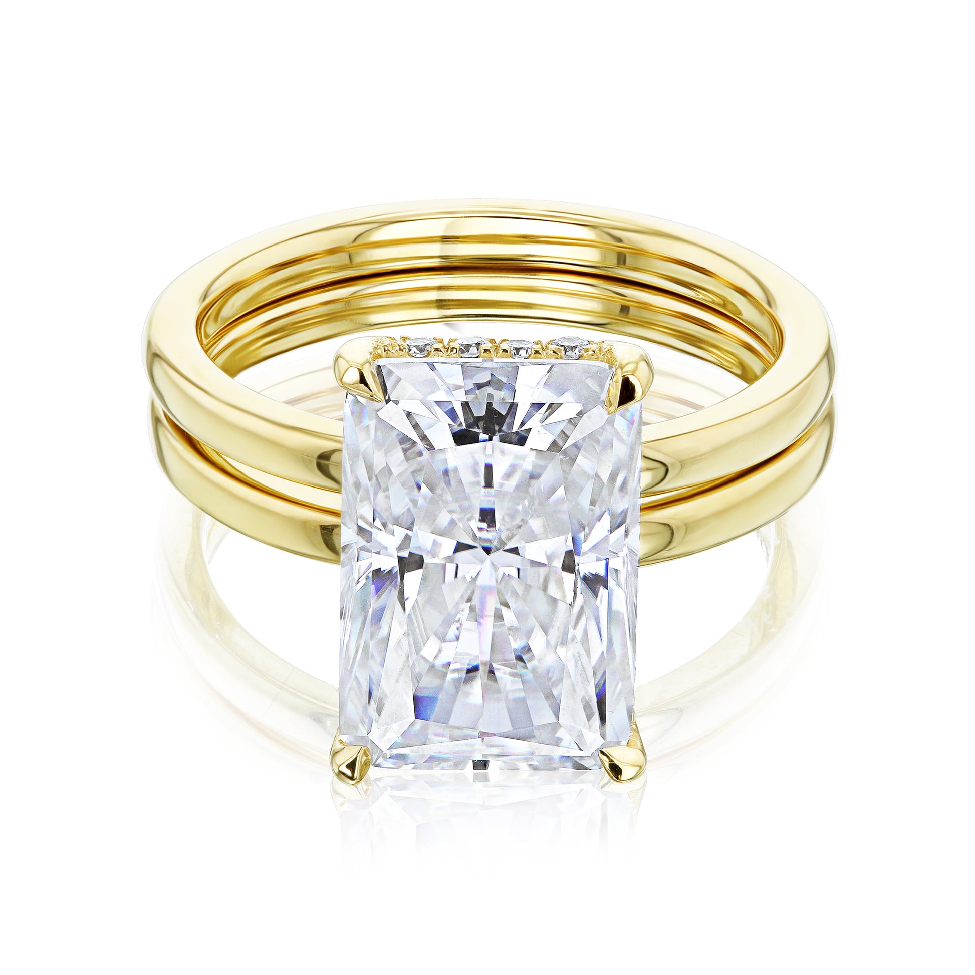 4.67 Carat Moissanite Riley Bridal Set