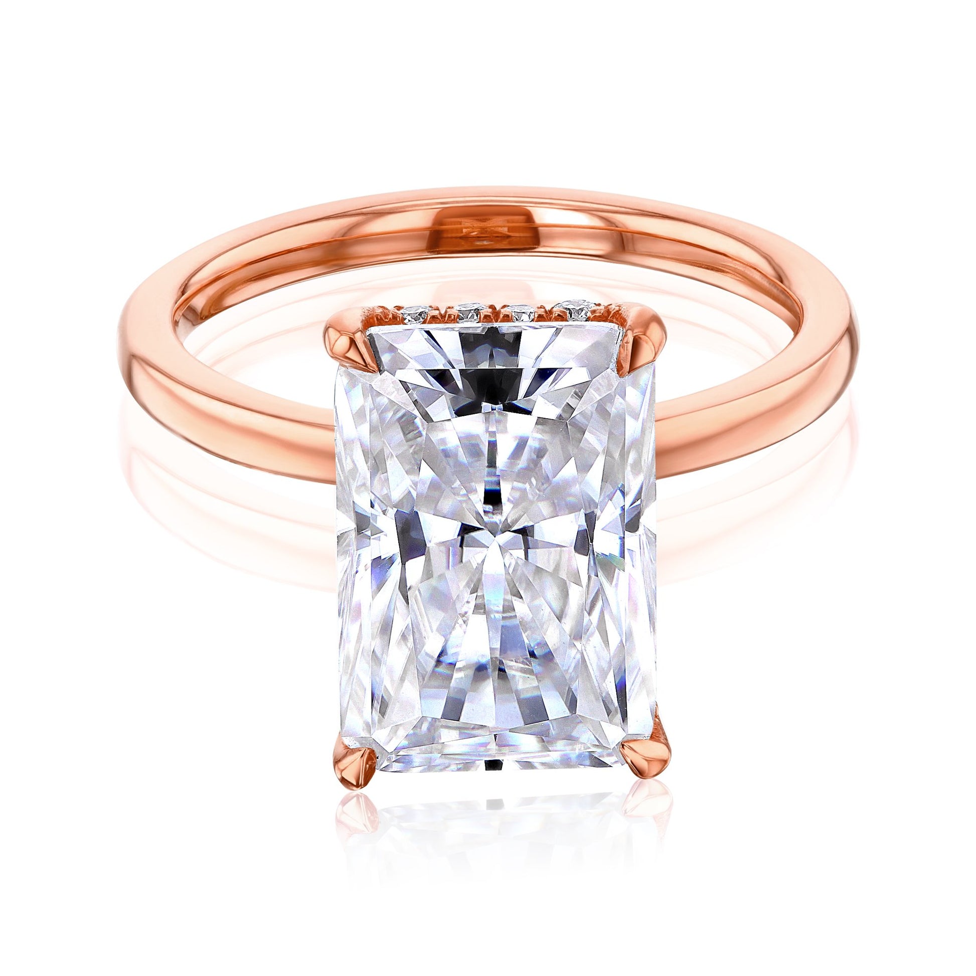 Kobelli Riley Moissanite Engagement Ring
