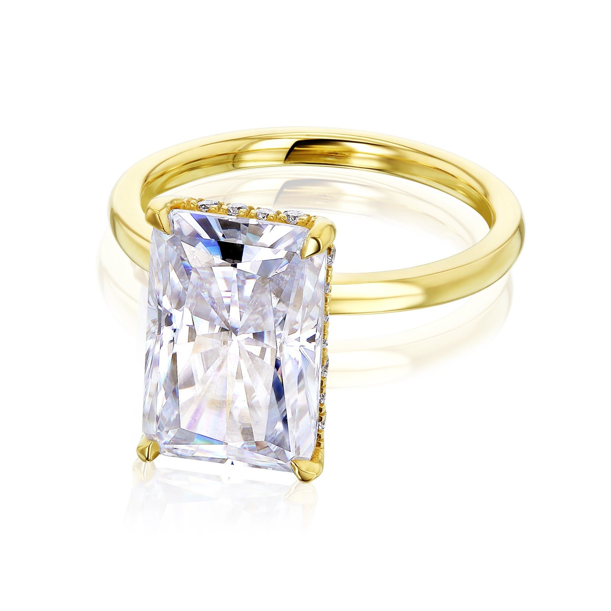 Kobelli Riley Moissanite Engagement Ring