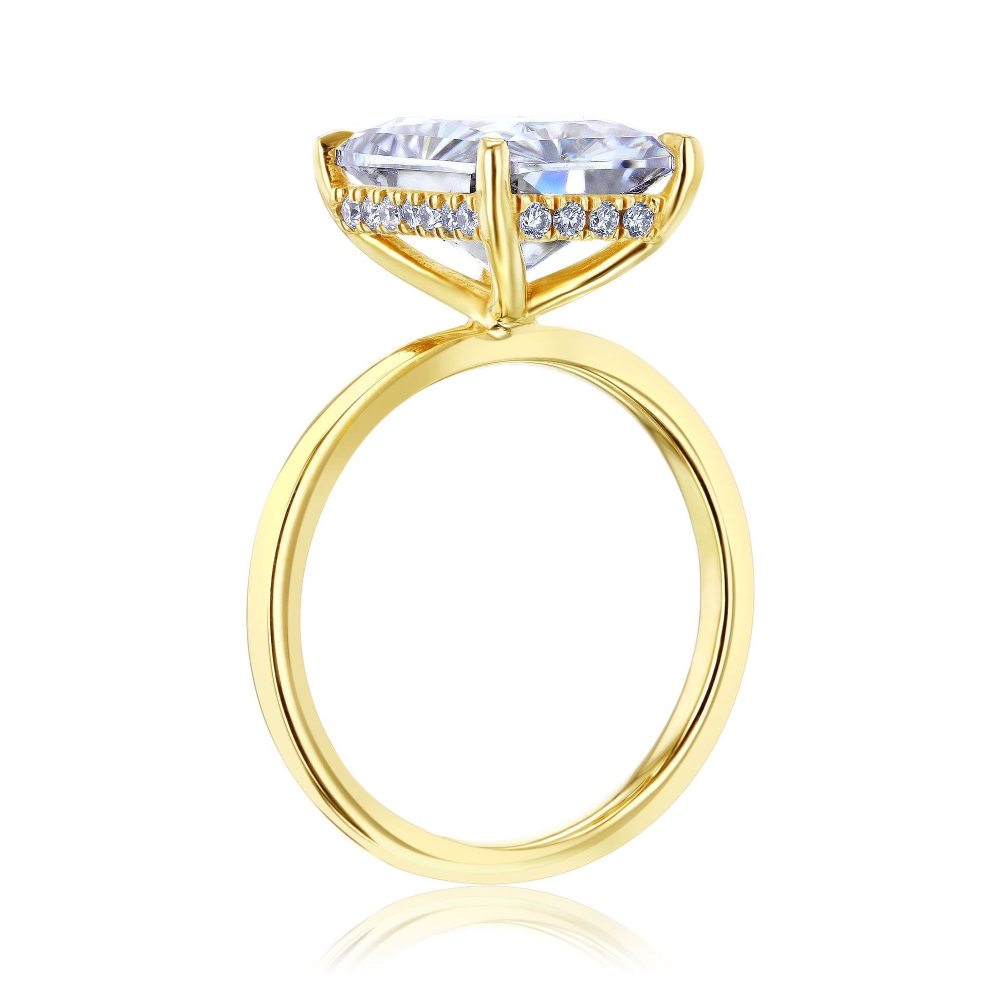 Kobelli Riley Moissanite Engagement Ring