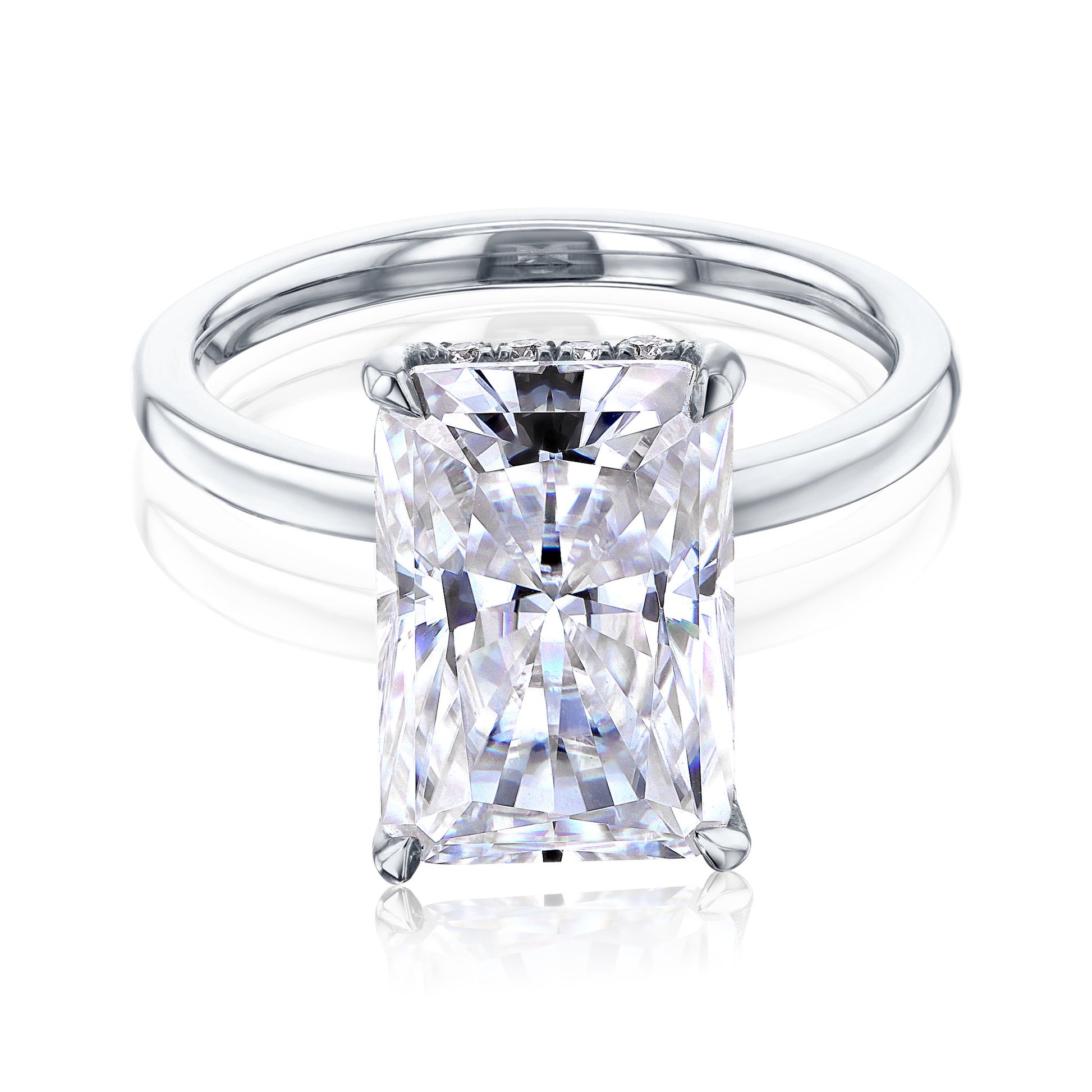 Kobelli Riley Moissanite Engagement Ring